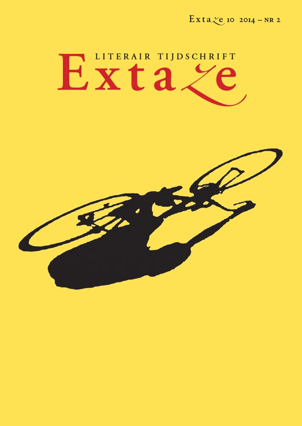 Cover Literair tijdschrift Extaze 10