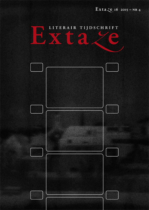 Cover Literair tijdschrift Extaze 16
