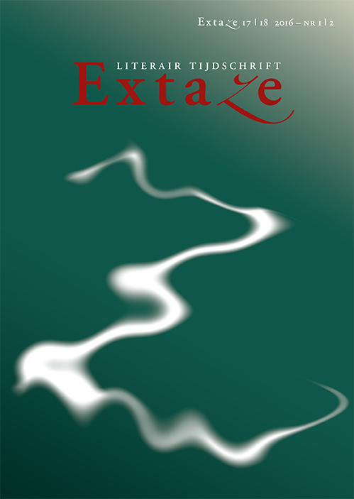 Cover Literair tijdschrift Extaze 17