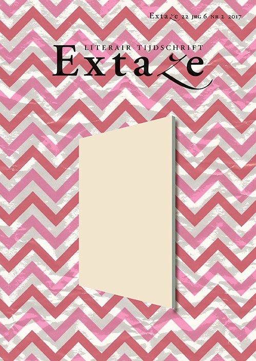 Cover Literair tijdschrift Extaze 22