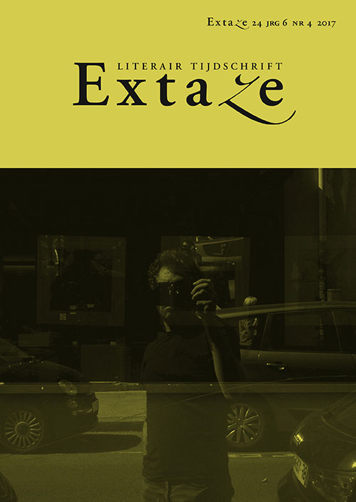 Cover Literair tijdschrift Extaze 20