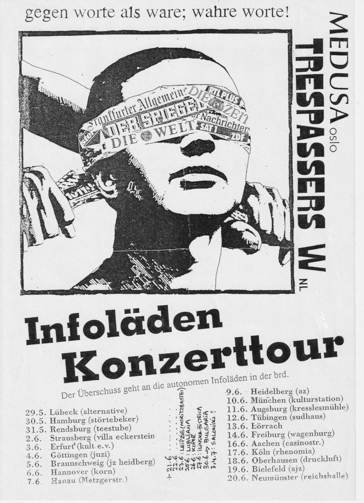 Infoläden Tour, Duitsland, juni 1992