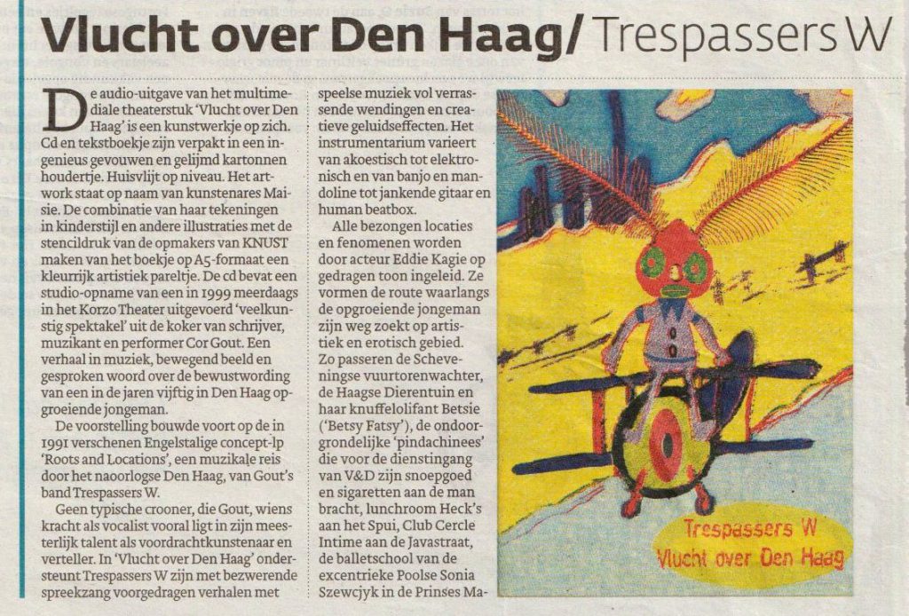 Vlucht over Den Haag (2001), poster